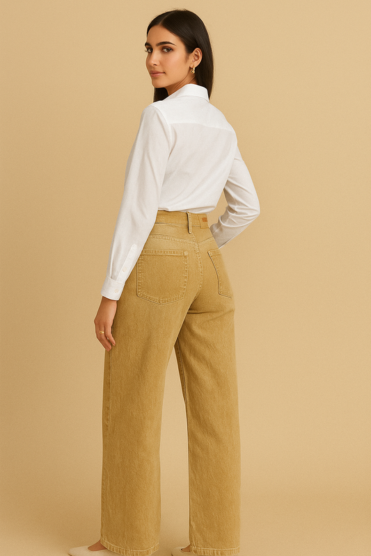 Sandstone Wide leg Jeans